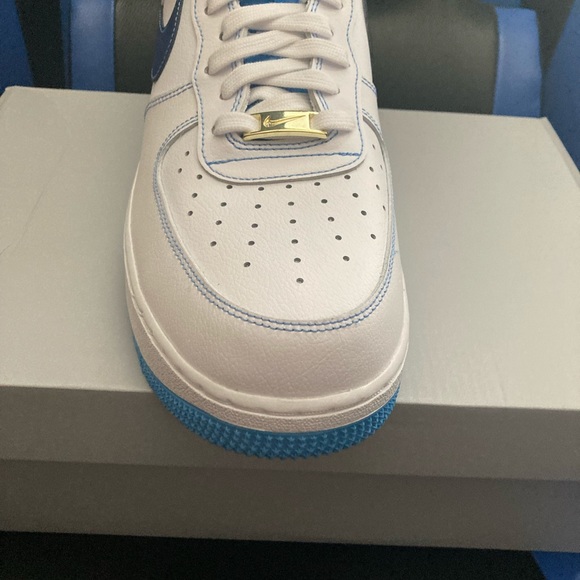 Nike Air Force 1 07 University Blue - Picture 3 of 4